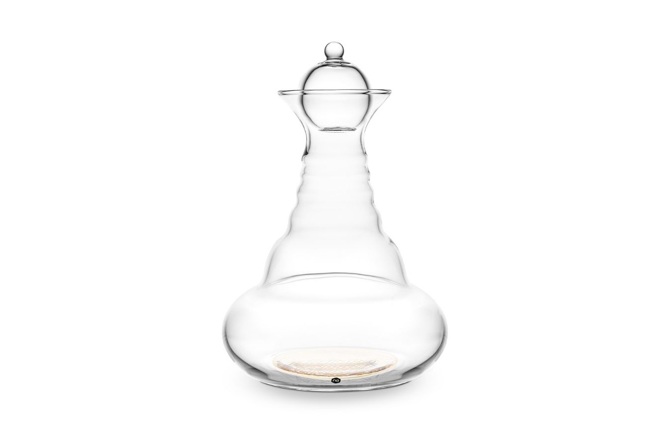 7110JSZi2p7J1VV4A Vitalkaraffe Alladin Gold 1.3 l mundgeblasen